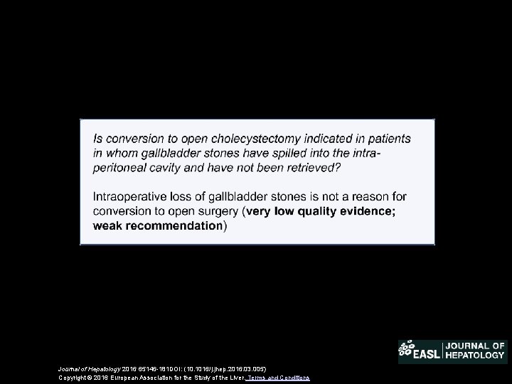 Journal of Hepatology 2016 65146 -181 DOI: (10. 1016/j. jhep. 2016. 03. 005) Copyright