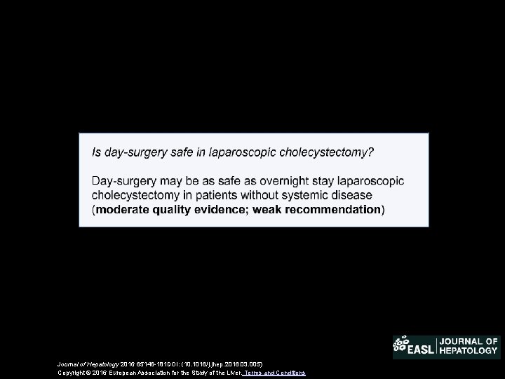 Journal of Hepatology 2016 65146 -181 DOI: (10. 1016/j. jhep. 2016. 03. 005) Copyright