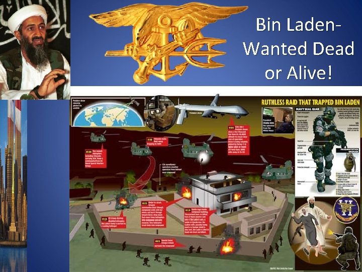Bin Laden. Wanted Dead or Alive! 