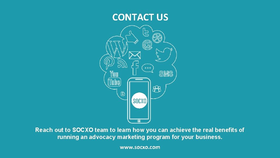 CONTACT US Reach out to SOCXO team to learn how you can achieve the