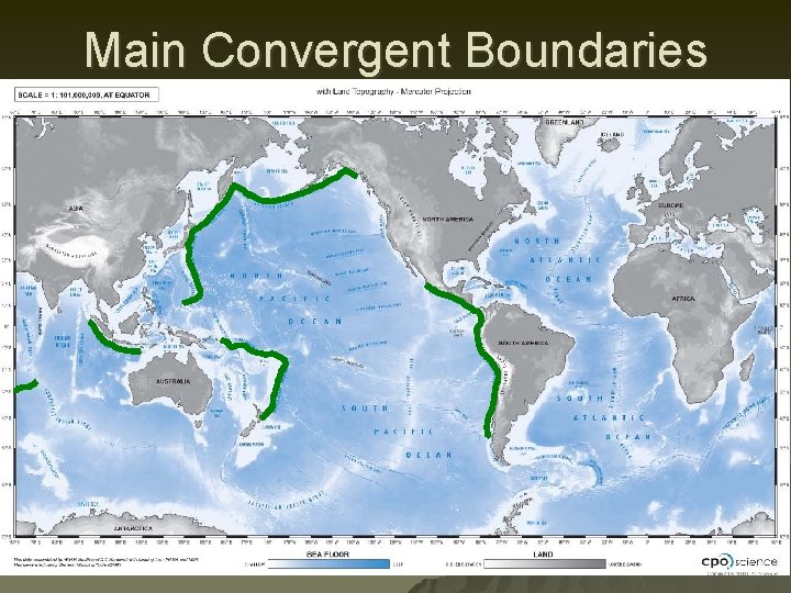 Main Convergent Boundaries 