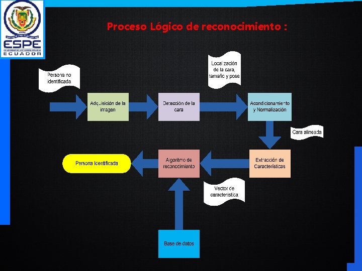 Proceso Lógico de reconocimiento : 