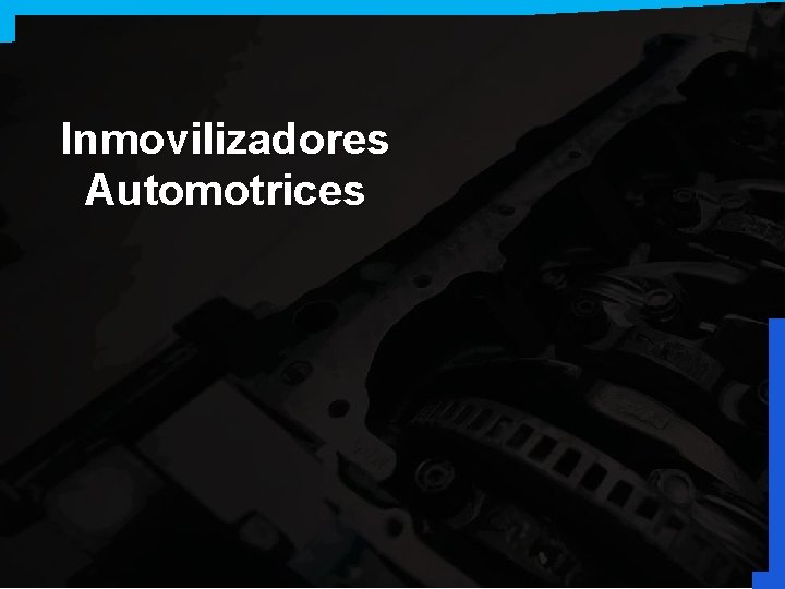 Inmovilizadores Automotrices 