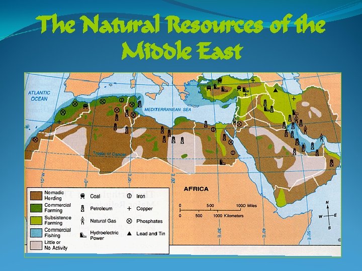 The Natural Resources of the Middle East 