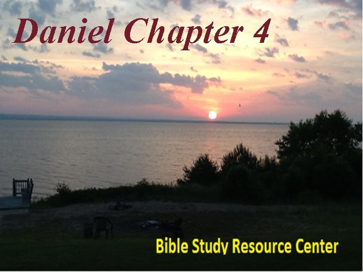 Daniel Chapter 4 