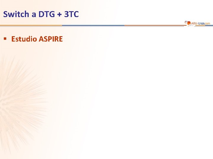 Switch a DTG + 3 TC § Estudio ASPIRE 