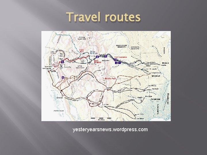 Travel routes yesteryearsnews. wordpress. com 