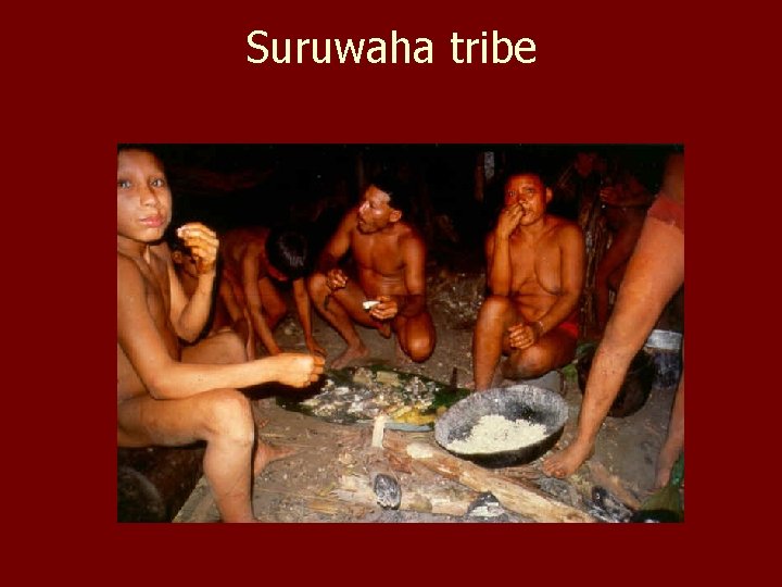Suruwaha tribe 