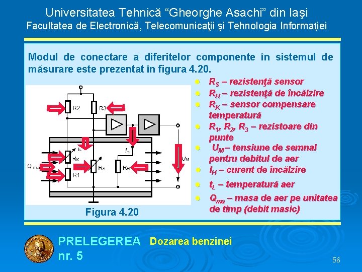 Universitatea Tehnică “Gheorghe Asachi” din Iaşi Facultatea de Electronică, Telecomunicaţii şi Tehnologia Informaţiei Modul