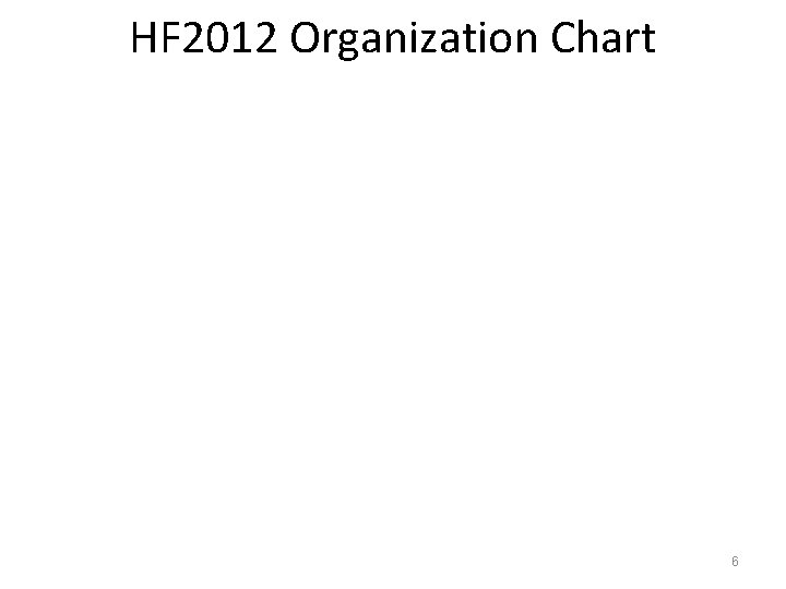 HF 2012 Organization Chart 6 