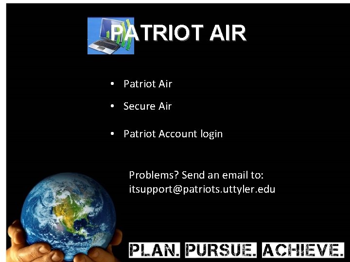 PATRIOT AIR • Patriot Air • Secure Air • Patriot Account login Problems? Send