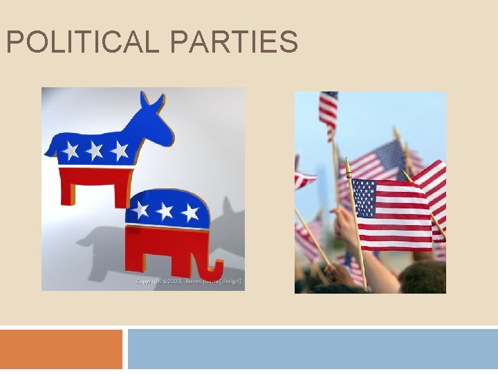 POLITICAL PARTIES POLITICAL PARTIES