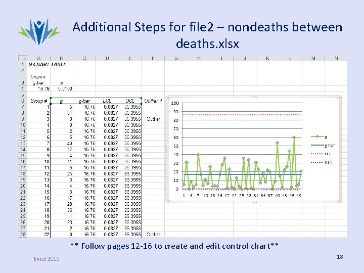 Additional Steps for file 2 – nondeaths between deaths. xlsx ** Follow pages 12‐ Additional Steps for file 2 – nondeaths between deaths. xlsx ** Follow pages 12‐