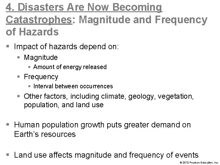 Lecture Presentation Chapter 1 Introduction to Natural Hazards