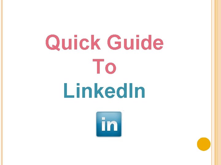 Quick Guide To Linked. In 