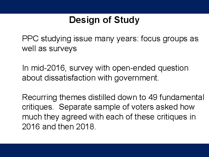 Design of Study PPC studying issue many years: focus groups as well as surveys