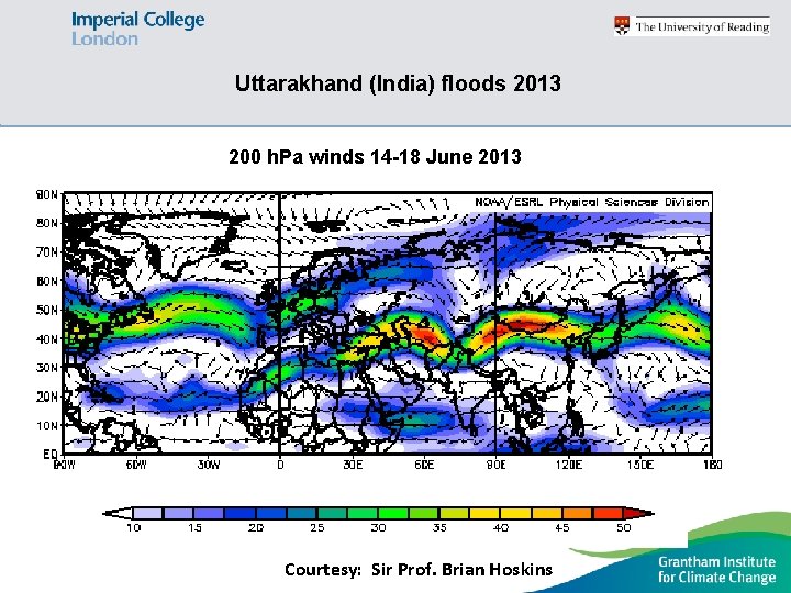 Uttarakhand (India) floods 2013 200 h. Pa winds 14 -18 June 2013 Courtesy: Sir