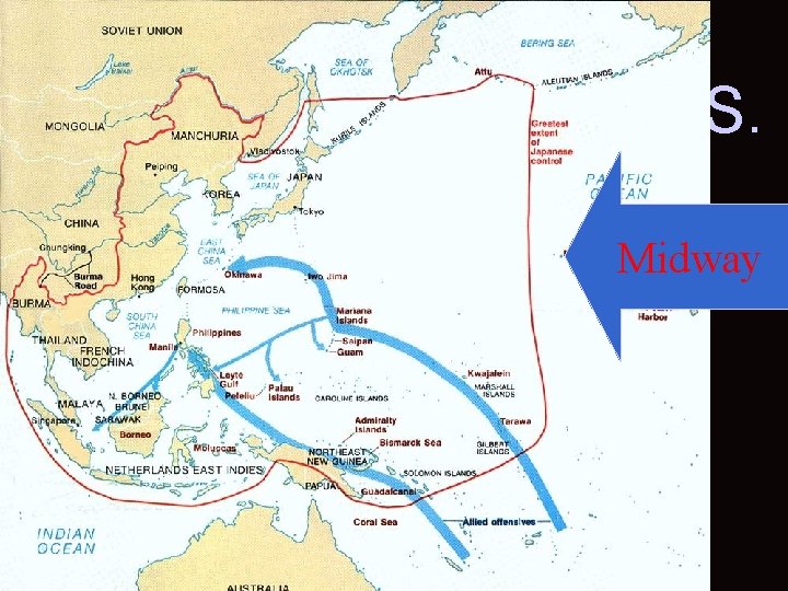 Turning Points n. Midway was the first U. S. defeat of Japan in the