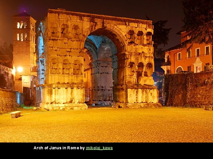 Arch of Janus in Rome by mikolaj_kawa 