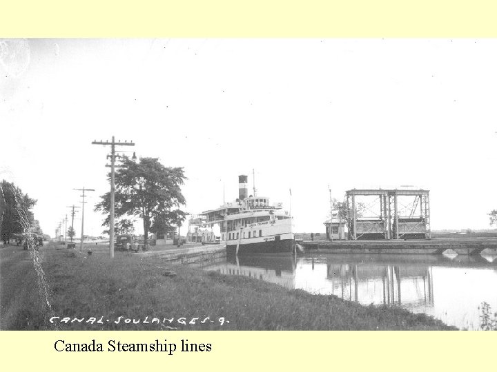 Canada Steamship lines 