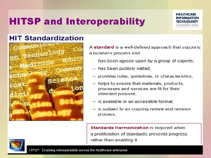 HITSP and Interoperability 