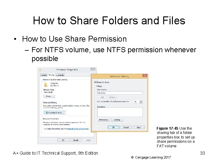 How to Share Folders and Files • How to Use Share Permission – For