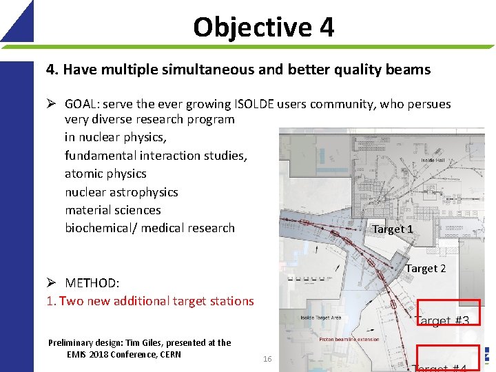 Objective 4 4. Have multiple simultaneous and better quality beams Ø GOAL: serve the