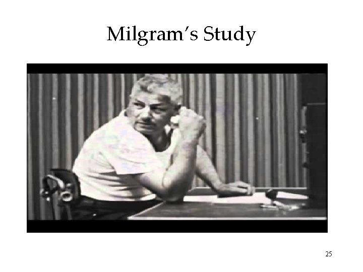 Both Photos: © 1965 By Stanley Miligram, from the film Obedience, dist. by Penn