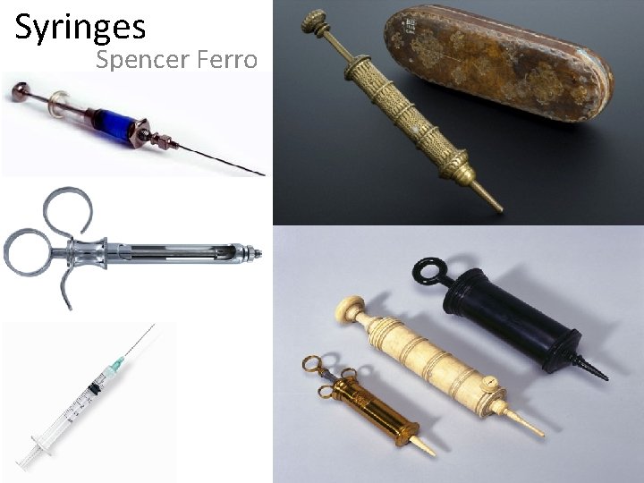 Syringes Spencer Ferro 