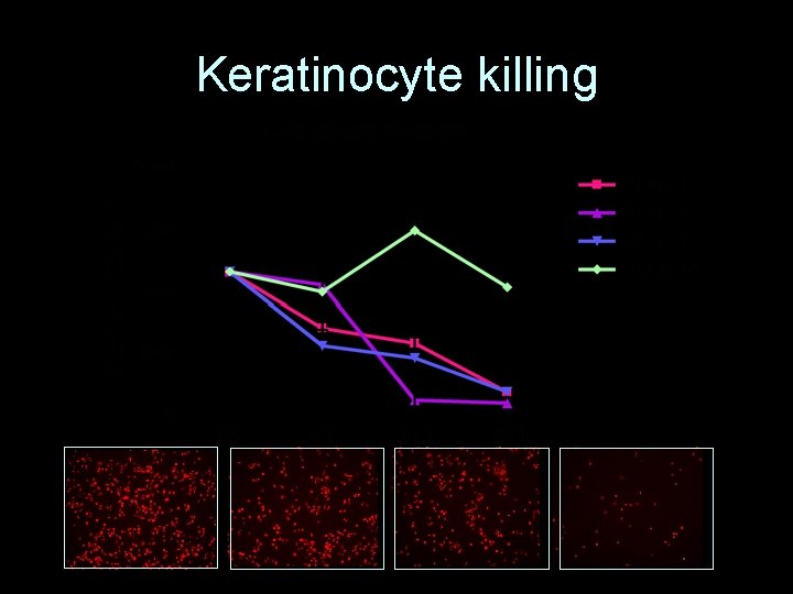 Keratinocyte killing 