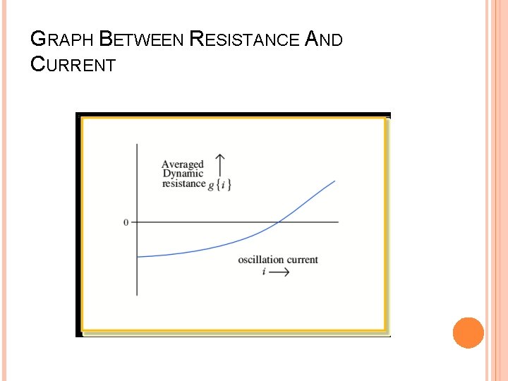 GRAPH BETWEEN RESISTANCE AND CURRENT 