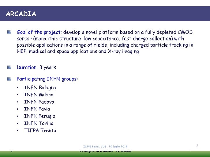 10 luglio 2019 Consiglio di Sezione - A. Lanza 9 