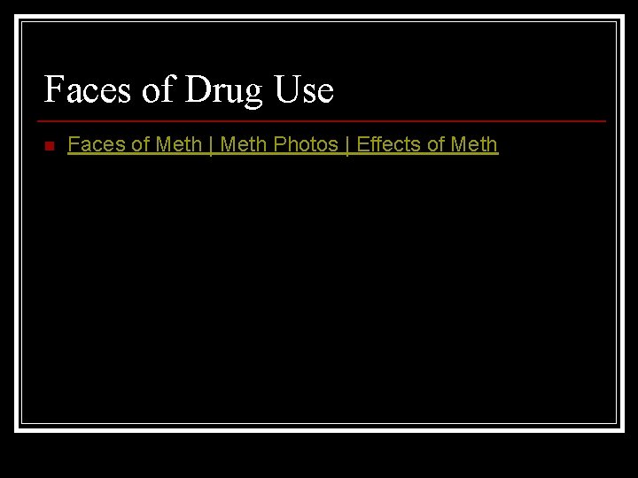 Faces of Drug Use n Faces of Meth | Meth Photos | Effects of