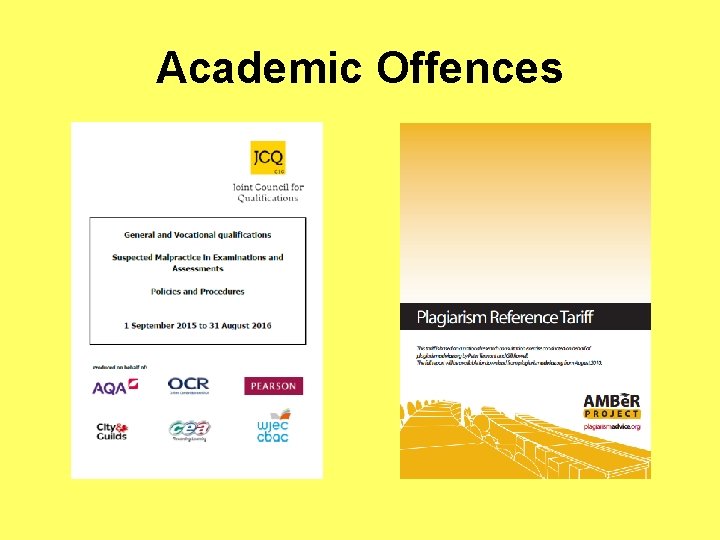 Academic Offences 