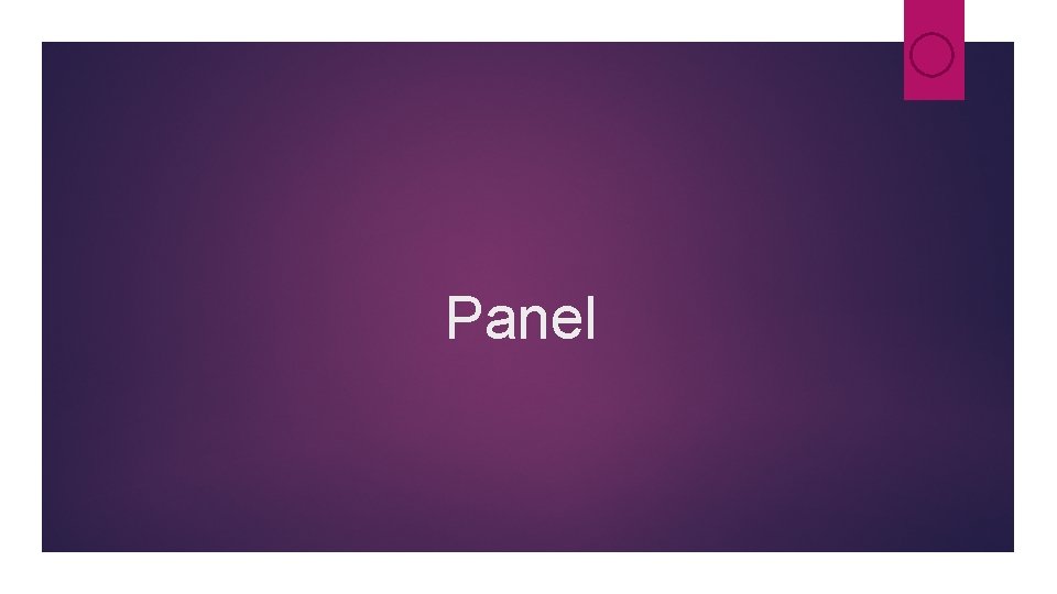 Panel Panel