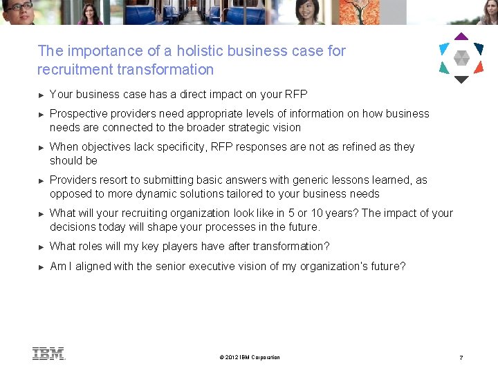 The importance of a holistic business case for recruitment transformation ► Your business case