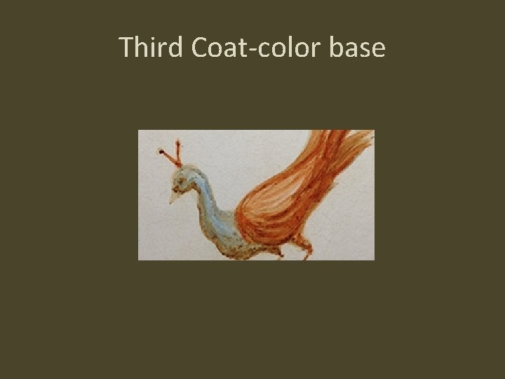 Third Coat-color base 