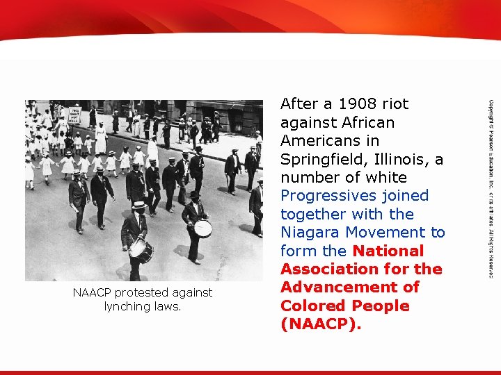 TEKS 8 C: Calculate percent composition and empirical and molecular formulas. NAACP protested against