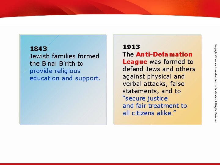 TEKS 8 C: Calculate percent composition and empirical and molecular formulas. 1843 Jewish families