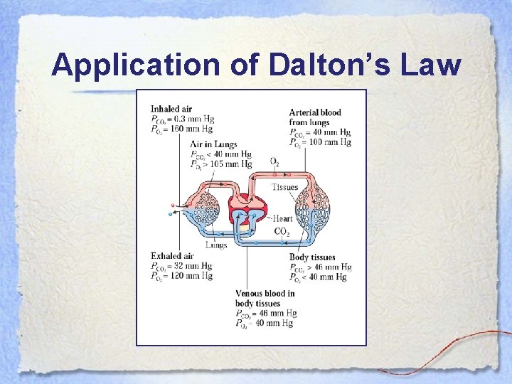 Application of Dalton’s Law 