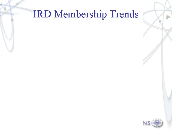 IRD Membership Trends 
