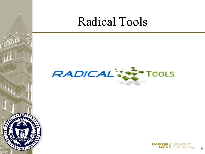 Radical Tools 4 4 