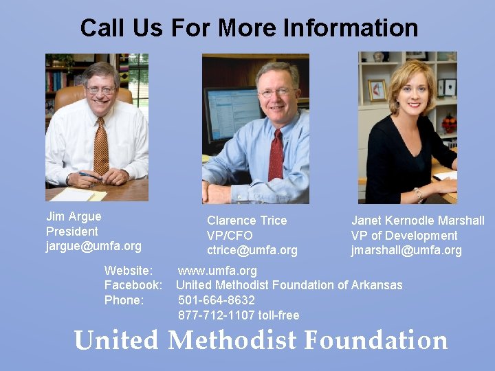 Call Us For More Information Jim Argue President jargue@umfa. org Website: Facebook: Phone: Clarence Call Us For More Information Jim Argue President jargue@umfa. org Website: Facebook: Phone: Clarence