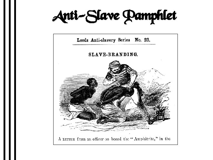 Anti-Slave Pamphlet 