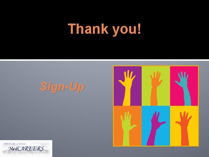 Thank you! Sign-Up 