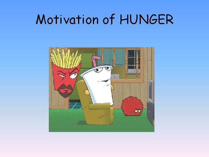 Motivation of HUNGER 