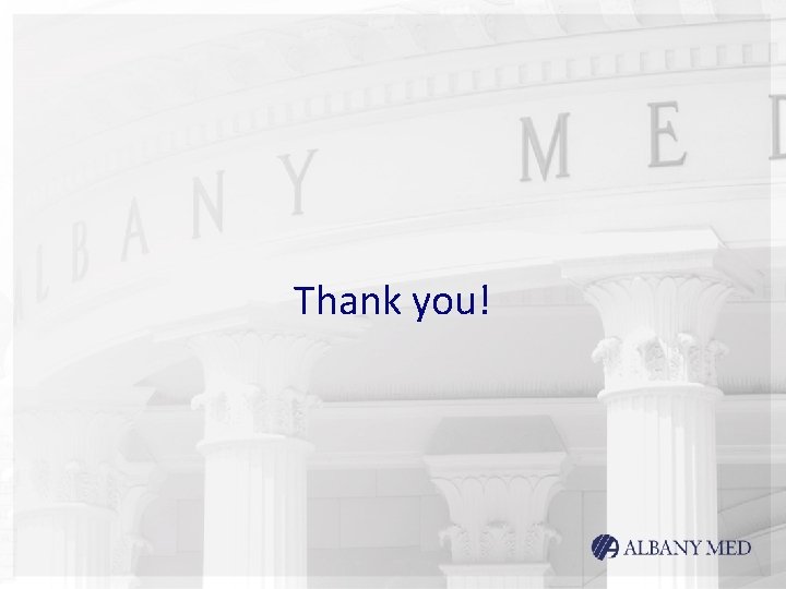 Thank you! Thank you!