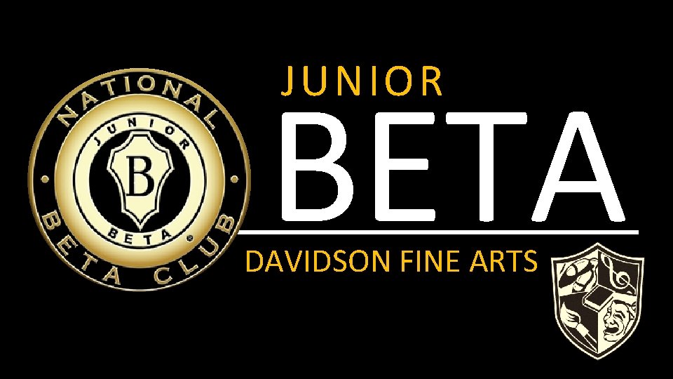 JUNIOR BETA DAVIDSON FINE ARTS 