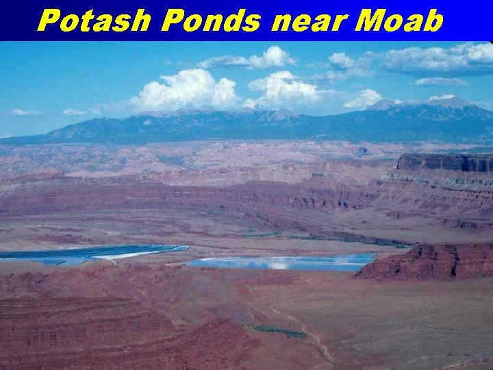 Potash Ponds near Moab 