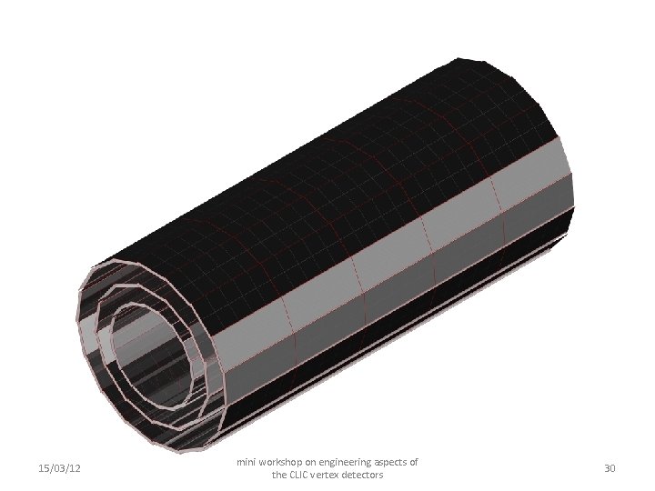 15/03/12 mini workshop on engineering aspects of the CLIC vertex detectors 30 